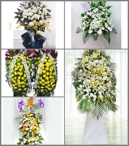 福建宁德古田县吉巷乡永安村白事花篮预定